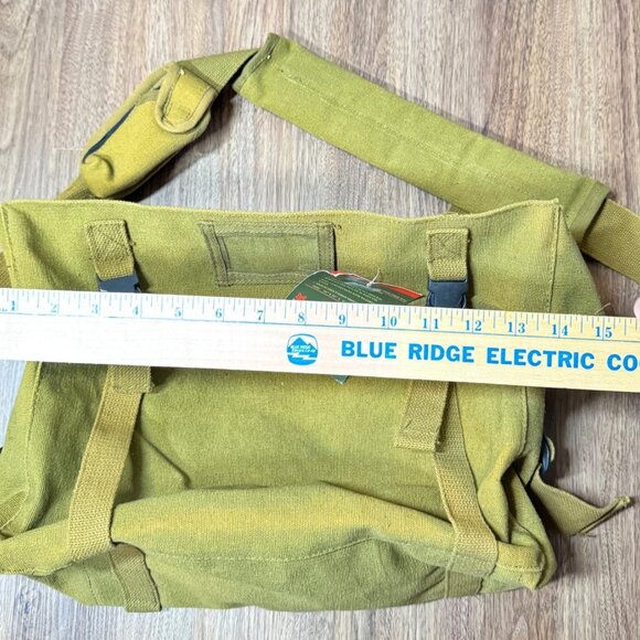 Fox Outdoor NWT M1945 Military Canvas Cargo Shoulder Bag Cotton Adjustable Strap - Picture 9 of 12